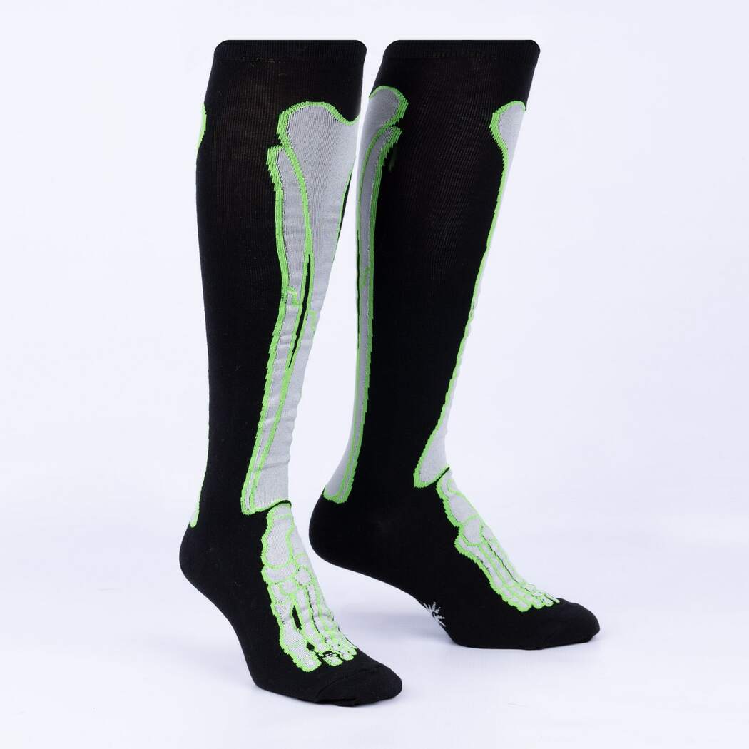 Sock It To Me It's Going Tibia a Good Day - Knee High Socks