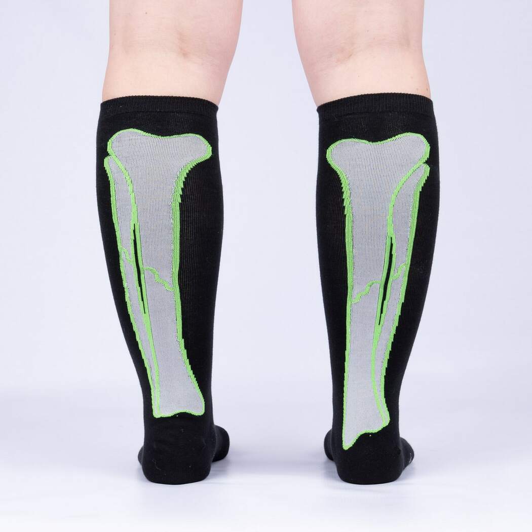 Sock It To Me It's Going Tibia a Good Day - Knee High Socks