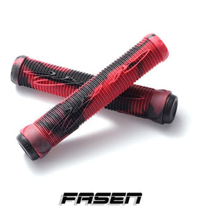 Fasen V2 Hand Grips - Red/Black