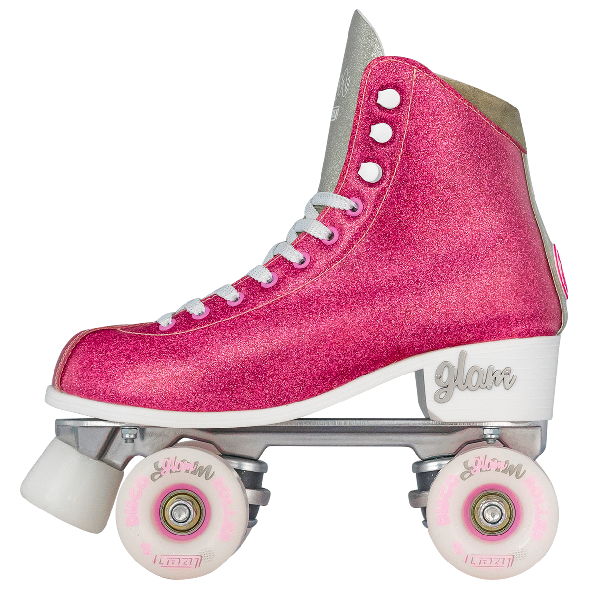 Crazy Glam Roller Skates Pink/Silver