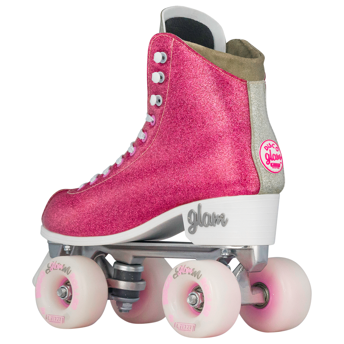 Crazy Glam Roller Skates Pink/Silver
