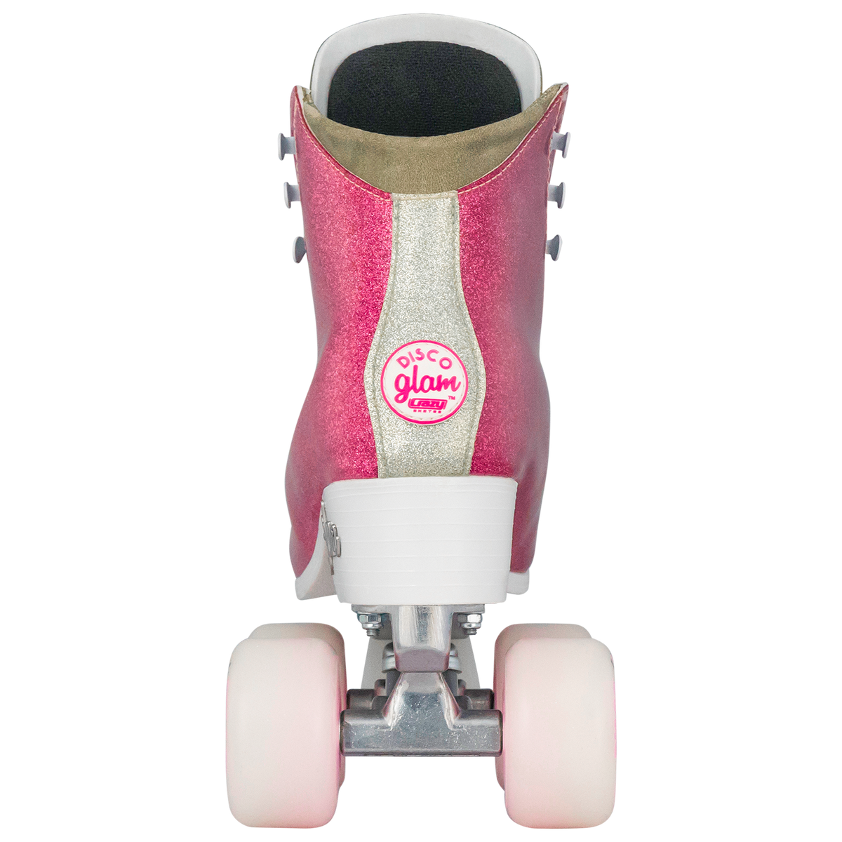 Crazy Glam Roller Skates Pink/Silver