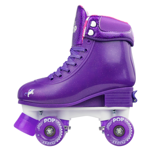 Crazy Glitter Pop Roller Skates Purple