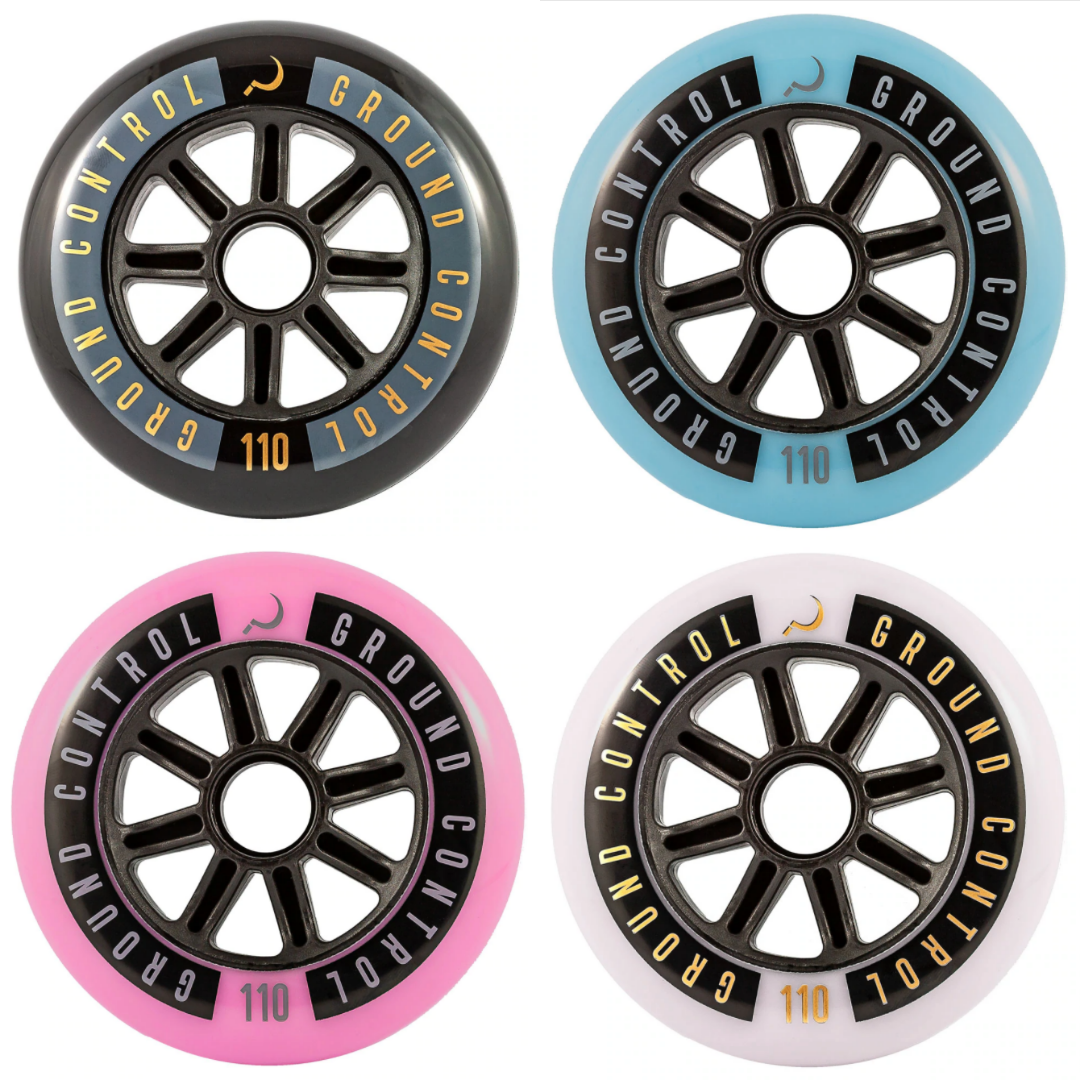 Ground Control Inline Wheels 110mm 85a 3pk