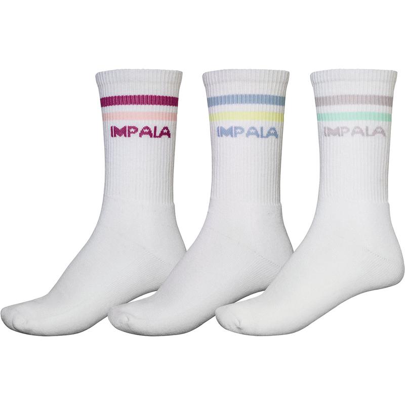 Impala Stripe Sock 3 Pack - Pastel