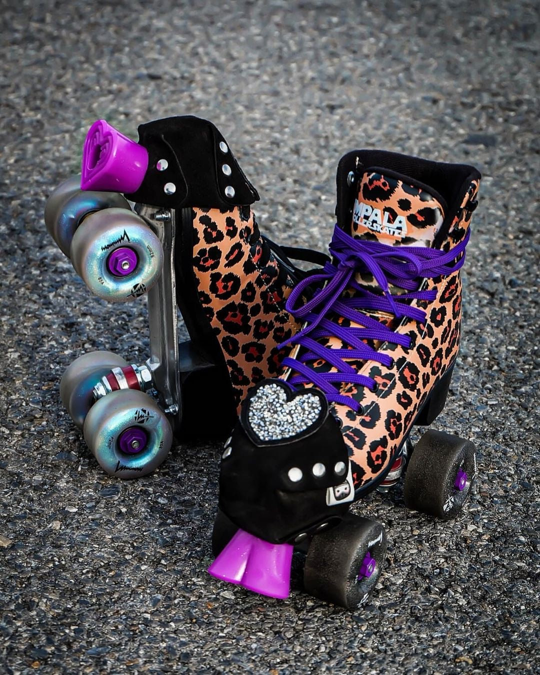 Grindstone Heartstopper Bolt On Toe Stops - Purple Haze