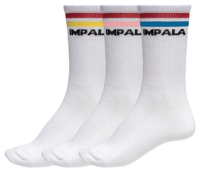 Impala Rollerskates Stripe Sock 3 Pack - Skatescool Australia