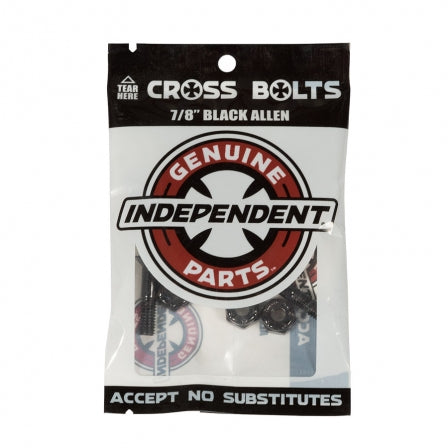 Independent - 7/8" Allen Hardware Black Pk/8