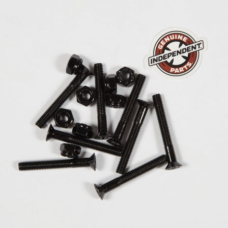 Independent - 1.50" Phillips Hardware Black Pk/8