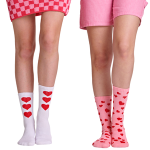 Impala Skate Socks 3 Pack - Falling Hearts