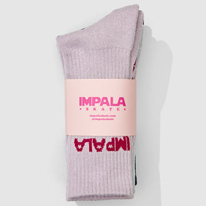 Impala Skate Socks 3 Pack - Sparkle