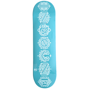 Inbound Skateboards - Isometric Logo Deck Light Blue 8.25"