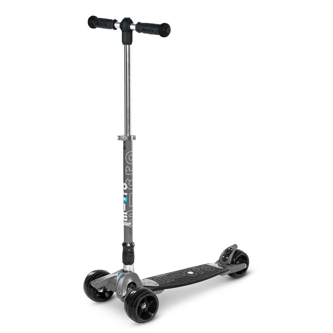 Micro Kickboard Monster 3Wheel Adult Scooter Volcano Grey Skate