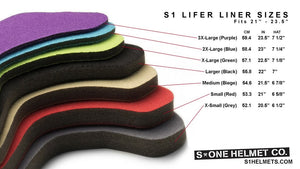 S1 Lifer Helmet Replacement Liner Kit (All Sizes)
