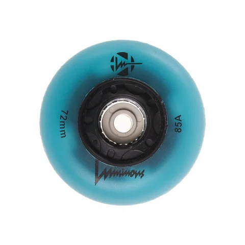 Luminous LED Inline Wheels Glow 76mm 85a 4pk