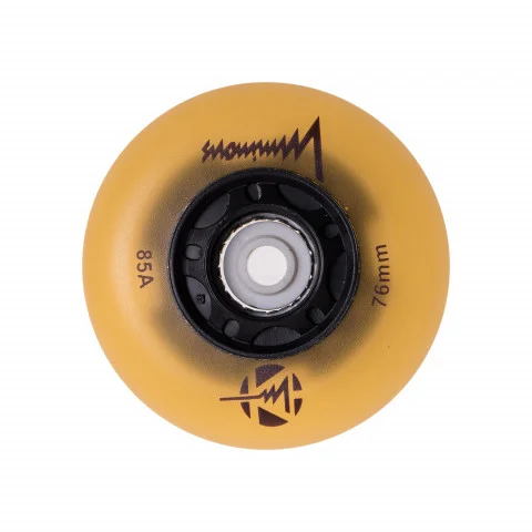 Luminous LED Inline Wheels Glow 76mm 85a 4pk