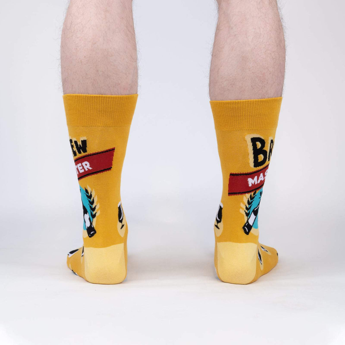 Sock It To Me Brew Master Mens Crew Socks