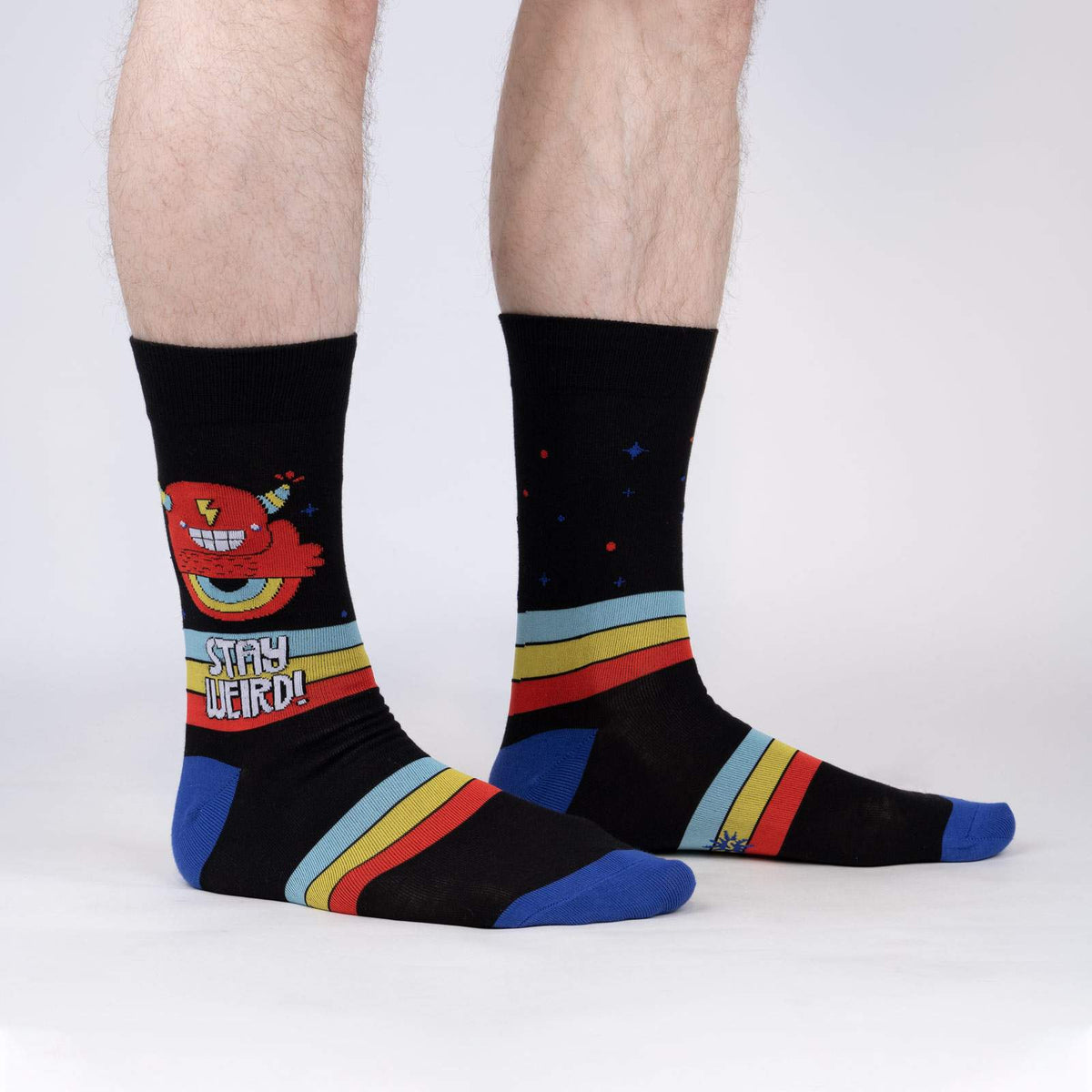 Sock It To Me Stay Weird - Mens Crew