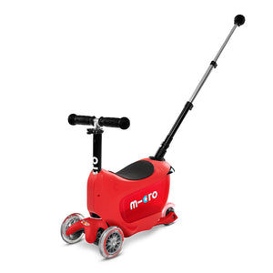 Micro Mini 2Go Deluxe Plus 3-Wheel Scooter - Red