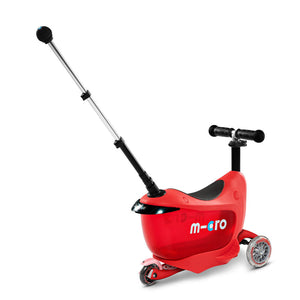 Micro Mini 2Go Deluxe Plus 3-Wheel Scooter - Red