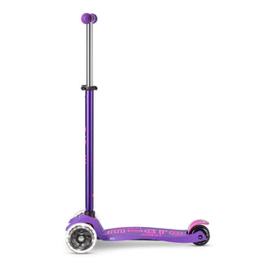 Micro Maxi Deluxe 3 Wheel LED Scooter - Purple