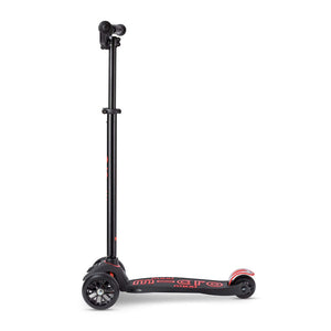 Micro Maxi Deluxe 3 Wheel PRO Scooter - Black/Red