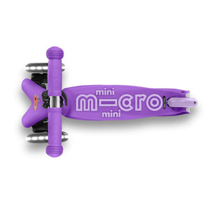 Micro Mini Deluxe 3 Wheel LED Scooter - Purple