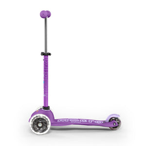 Micro Mini Deluxe 3 Wheel LED Scooter - Purple