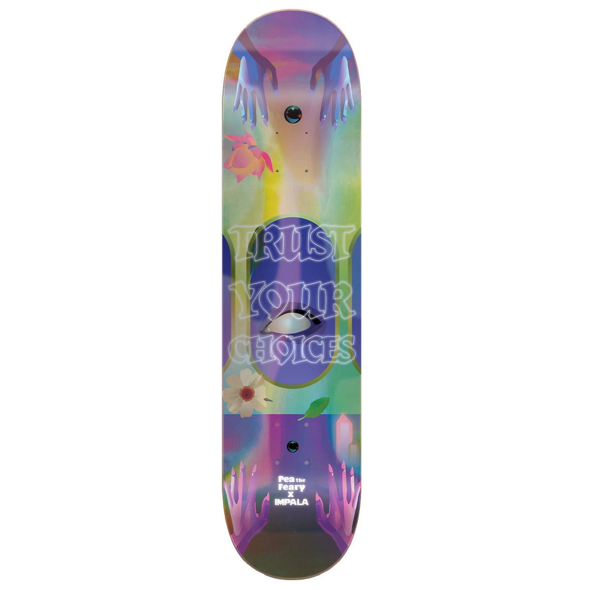 Impala Skateboard Deck Mystic 8.0" Pea The Feary