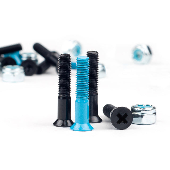 Modus 7/8" Phillip Hardware 10pk - Black/Blue