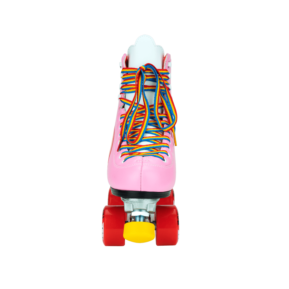Moxi Rainbow Rider Roller Skates - Pink Heart