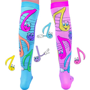 MadMia Music Notes Socks