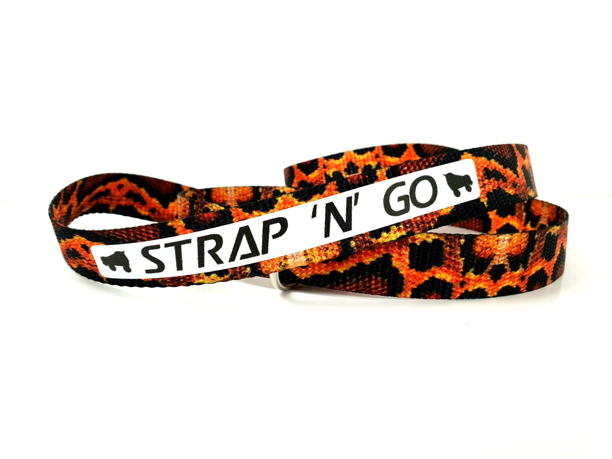 Strap N Go Skate Noose/Leash - Patterns - Skatescool Australia