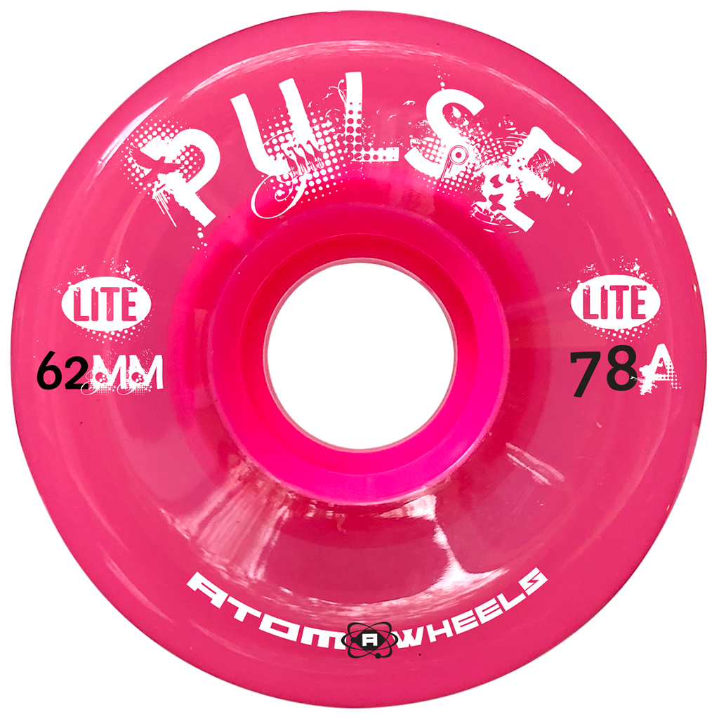 Atom Pulse Lite Wheels 62mm 78a 4pk