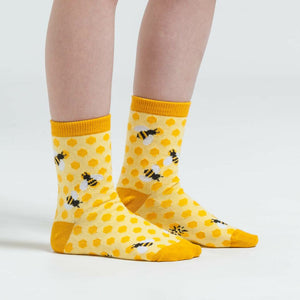 Sock it to Me Bee's Knees Crew Socks 3pack - Junior