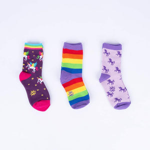 Sock it to Me Winging It Crew Socks 3pack - Youth