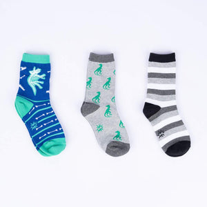 Sock it to Me Arch-eology Crew Socks 3pack - Junior