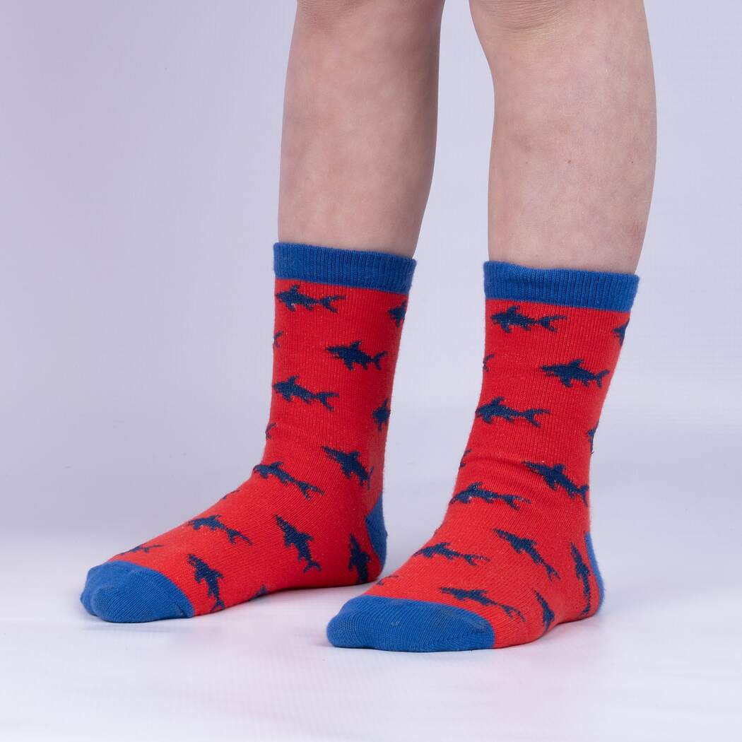 Sock it to Me Totally Jawsome! Crew Socks 3pack - Youth