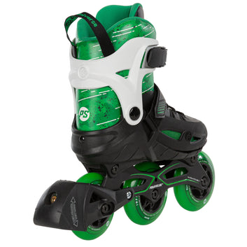 Powerslide Phuzion Universe Adjustable Inline Skates Green 3W