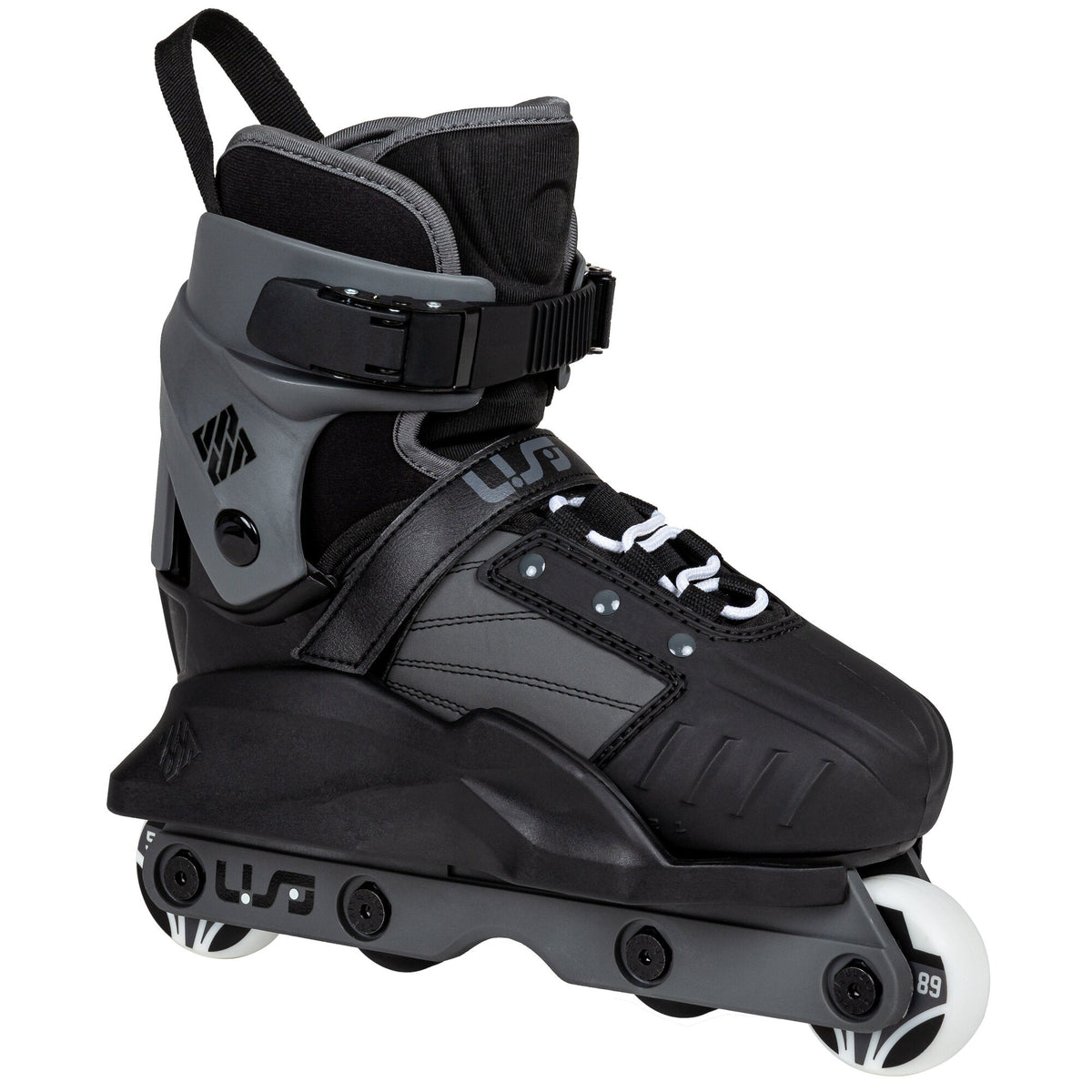 USD Transformer Adjustable Aggressive Inline Skates Black/Grey