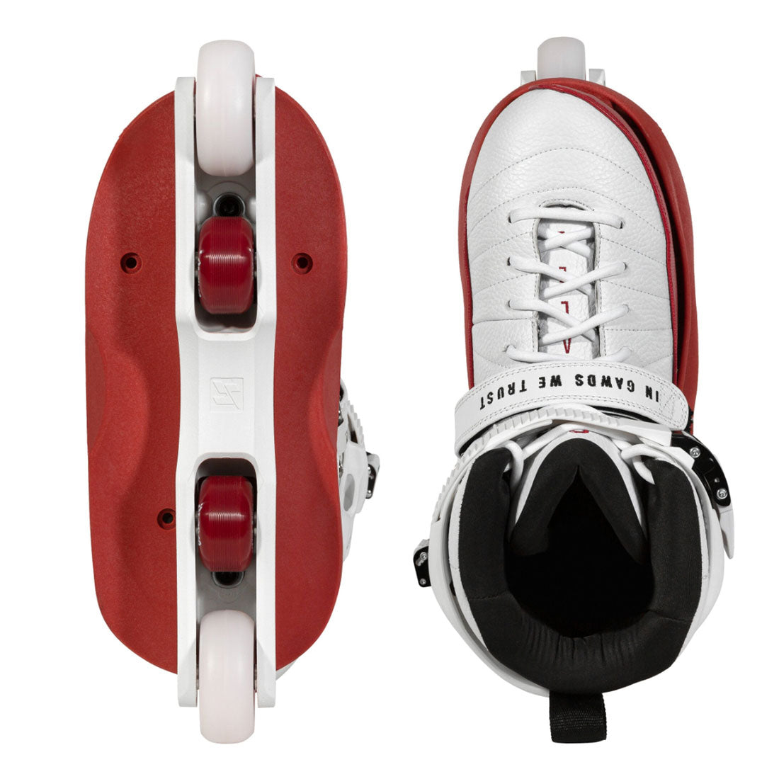 Gawds Franky Morales III Skates - White/Red