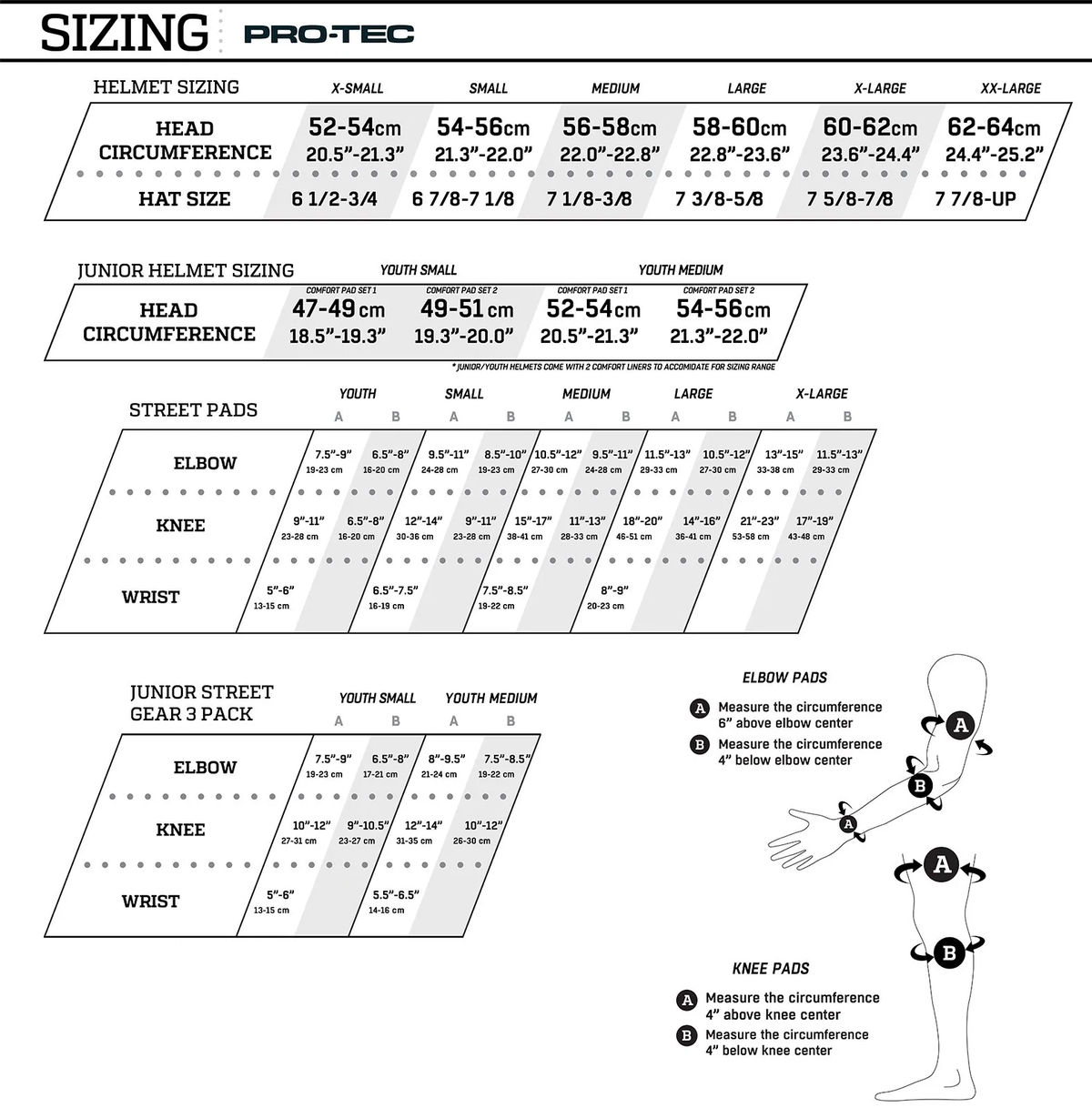 Pro-Tec Wrist Guards - Black