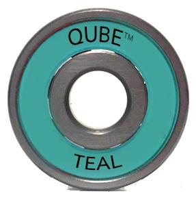 SUREGRIP QUBE TEAL BEARINGS 16PK - Skatescool Australia