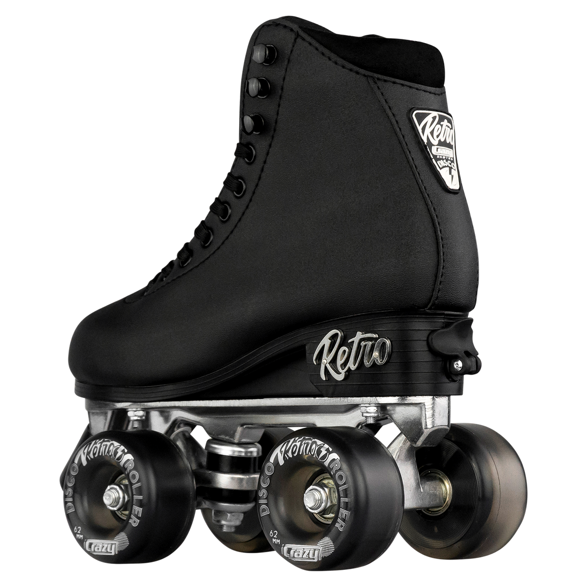Crazy Retro Adjustable Roller Skates Black