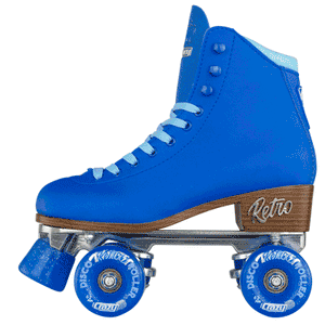 Crazy Retro Roller Skates Blue