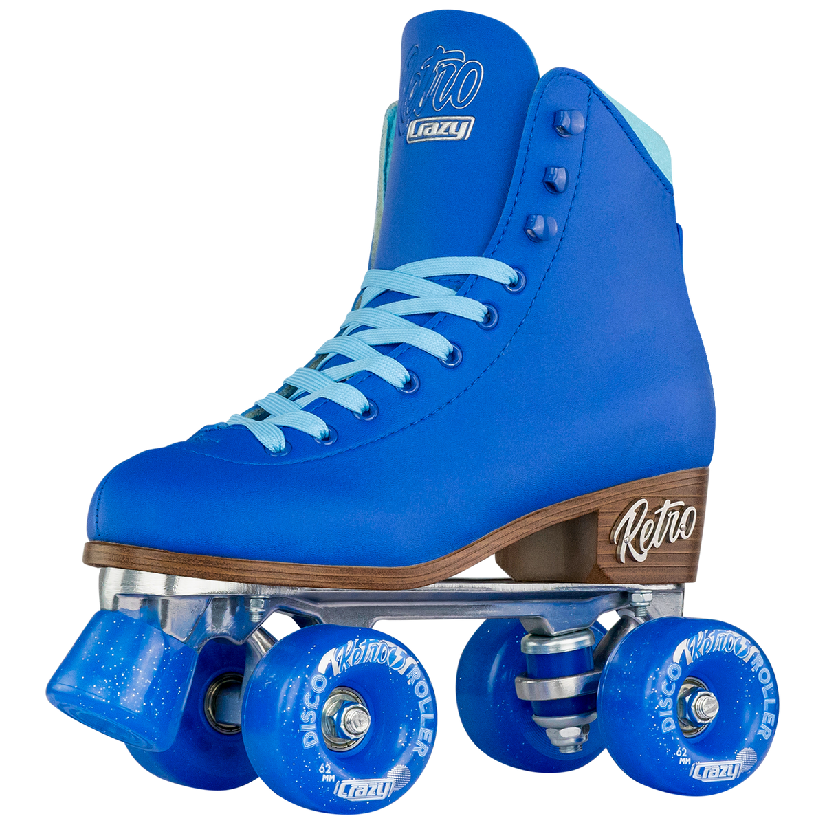 Crazy Retro Roller Skates Blue