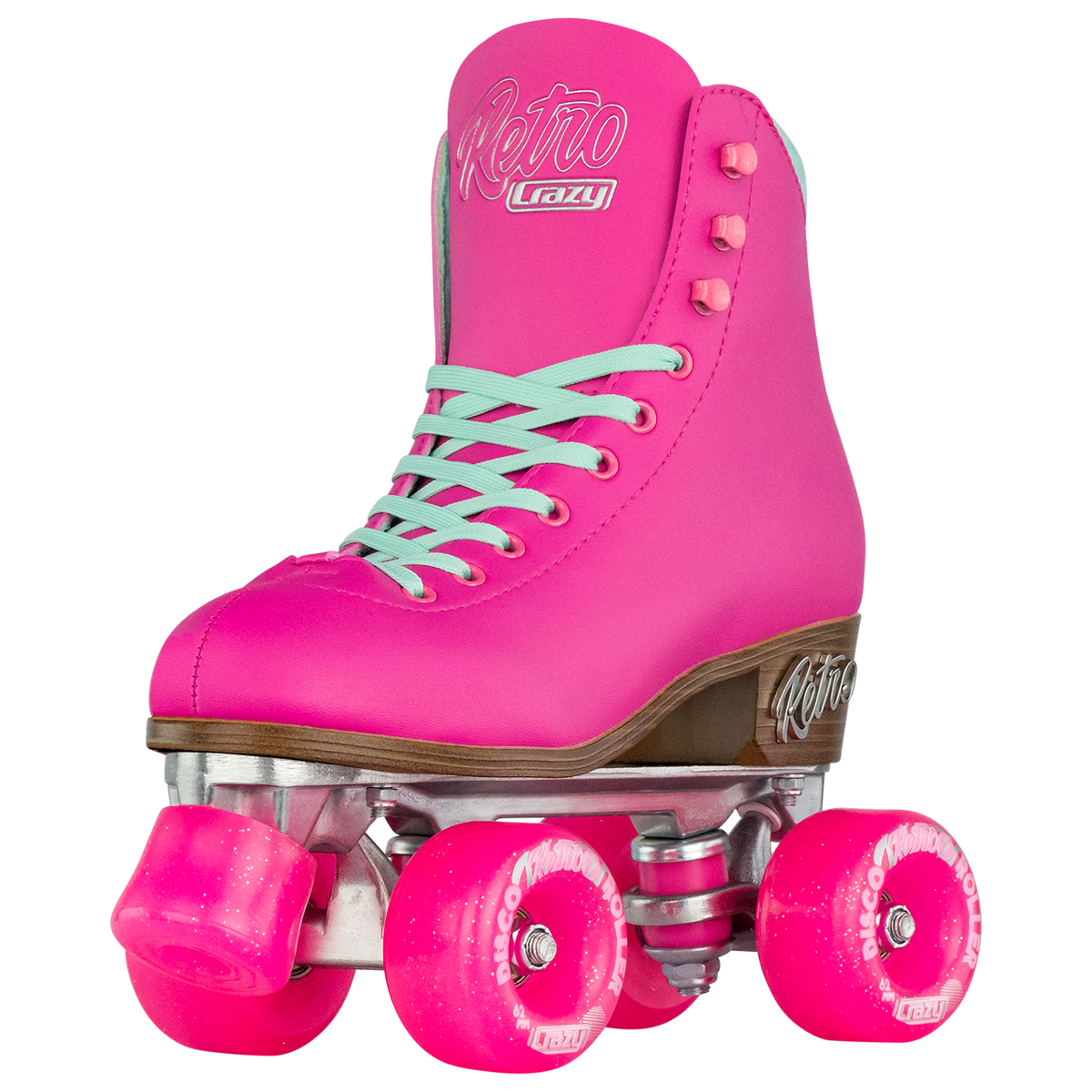 Crazy Retro Roller Skates Pink