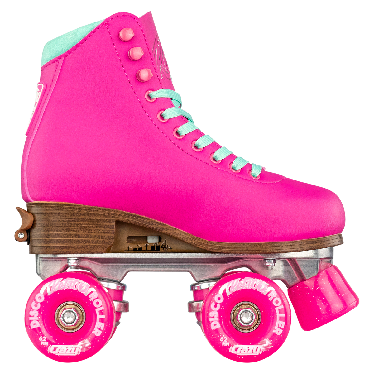 Crazy Retro Adjustable Roller Skates Pink