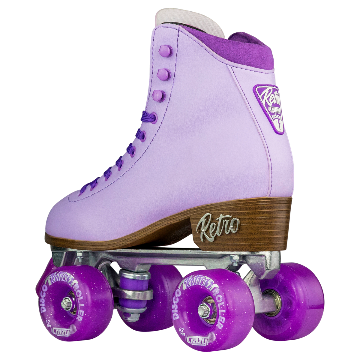 Crazy Retro Roller Skates Purple