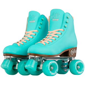 Crazy Retro Roller Skates Teal